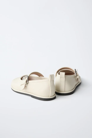 Балетки с пряжкой- Заказать в России