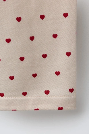 Брюки с защипами и сердечками- Заказать в России