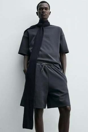 Толстовка RELAXED FIT из интерлока- Заказать в России