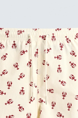 Плавки с рисунком «лангусты»- Заказать в России