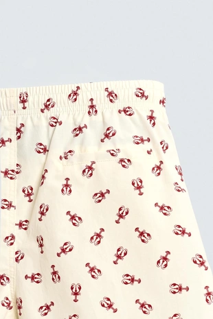 Плавки с рисунком «лангусты»- Заказать в России