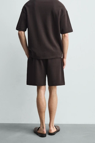 Шорты-джоггеры INTERLOCK свободного кроя