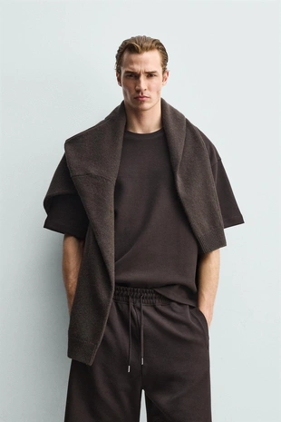 Толстовка RELAXED FIT из интерлока- Заказать в России