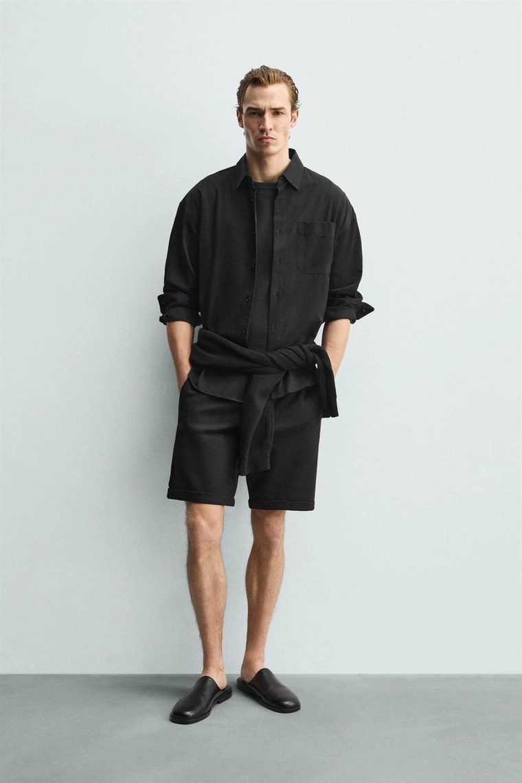 Комфортные бермуды стандартного кроя