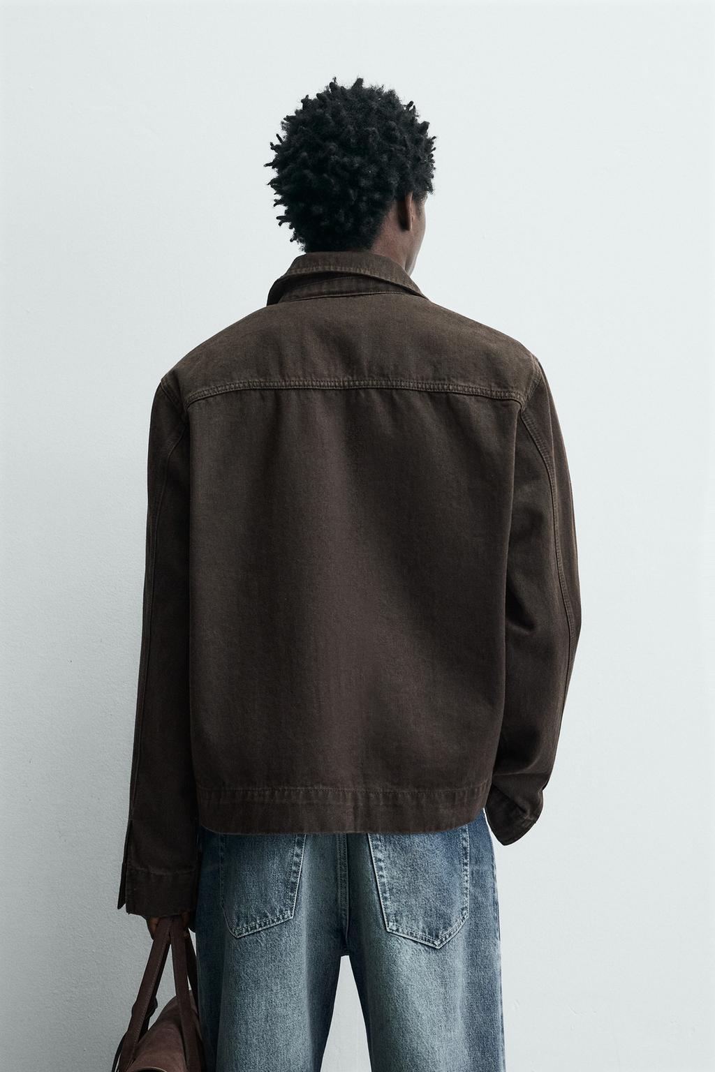 КУРТКА ИЗ РЕЛЬЕФНОЙ ТКАНИ С КАРМАНАМИ