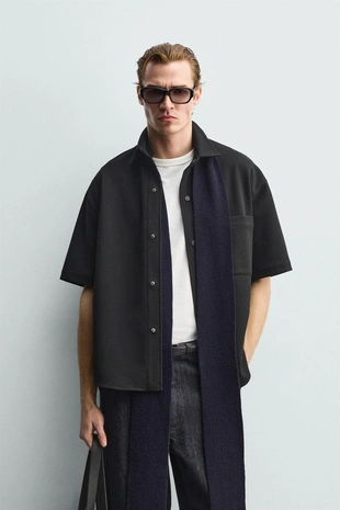 Куртка-рубашка комфортная, не требующая глажки