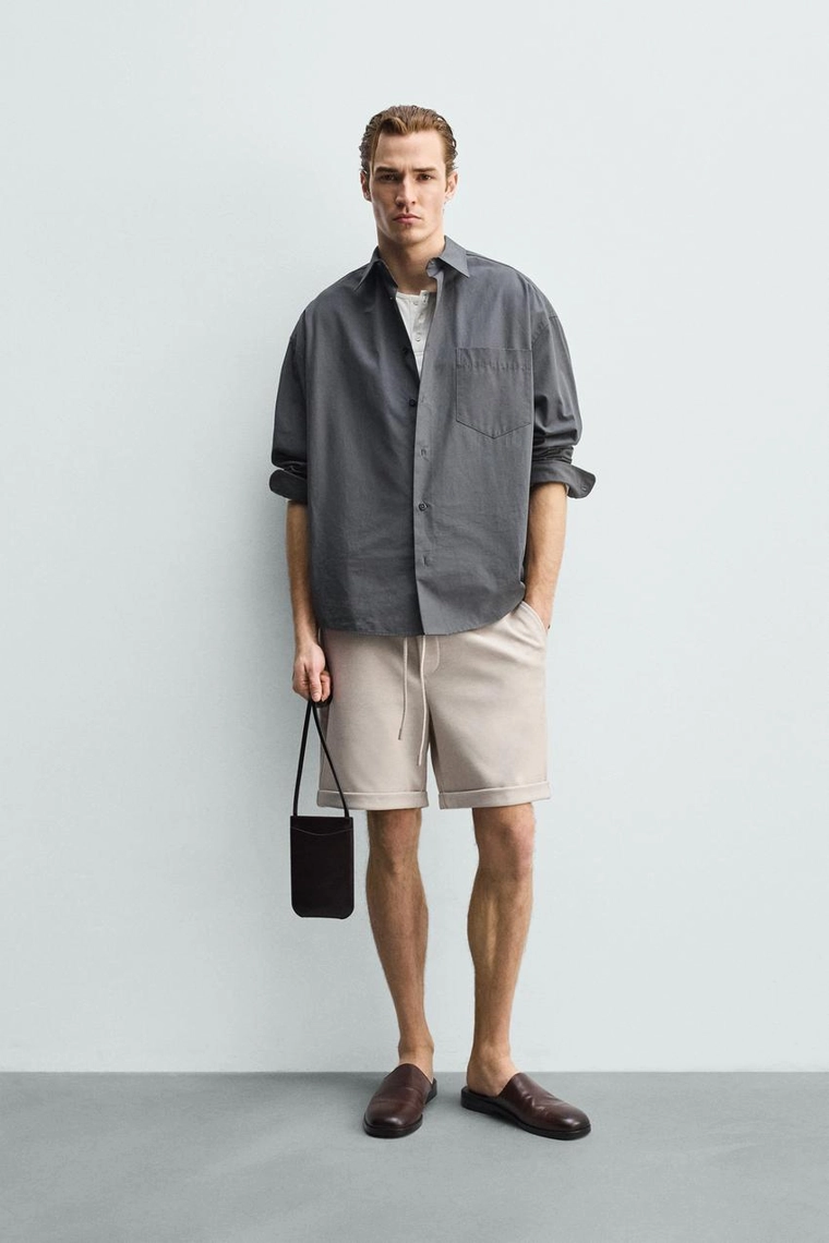 Комфортные бермуды regular fit
