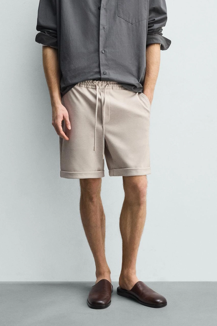 Комфортные бермуды regular fit