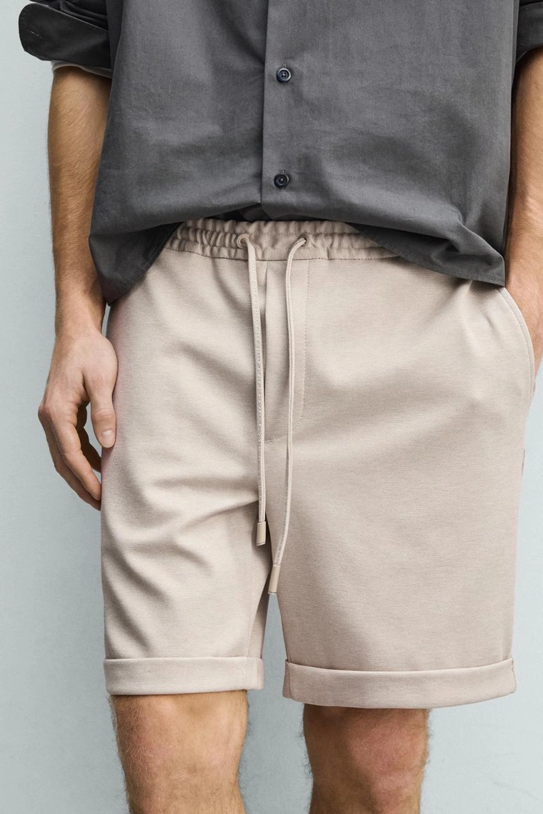 Комфортные бермуды regular fit