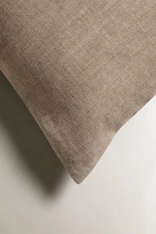 Чехол для подушки с льняным цветочным узором- Заказать в России