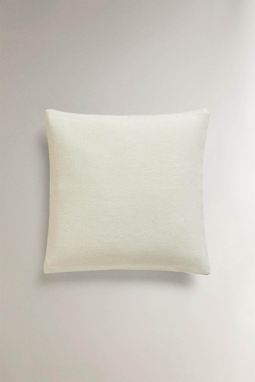 Чехол для подушки из джута и хлопка