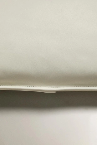 Ecru | 1141/008/712 - Zara Накладка для подушки из стёганной кожи