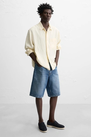 Кожаные лоферы в повседневном стиле