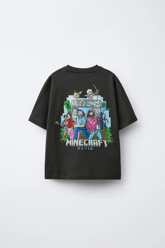 ФУТБОЛКА С ПРИНТОМ MINECRAFT © MOJANG AB. ™