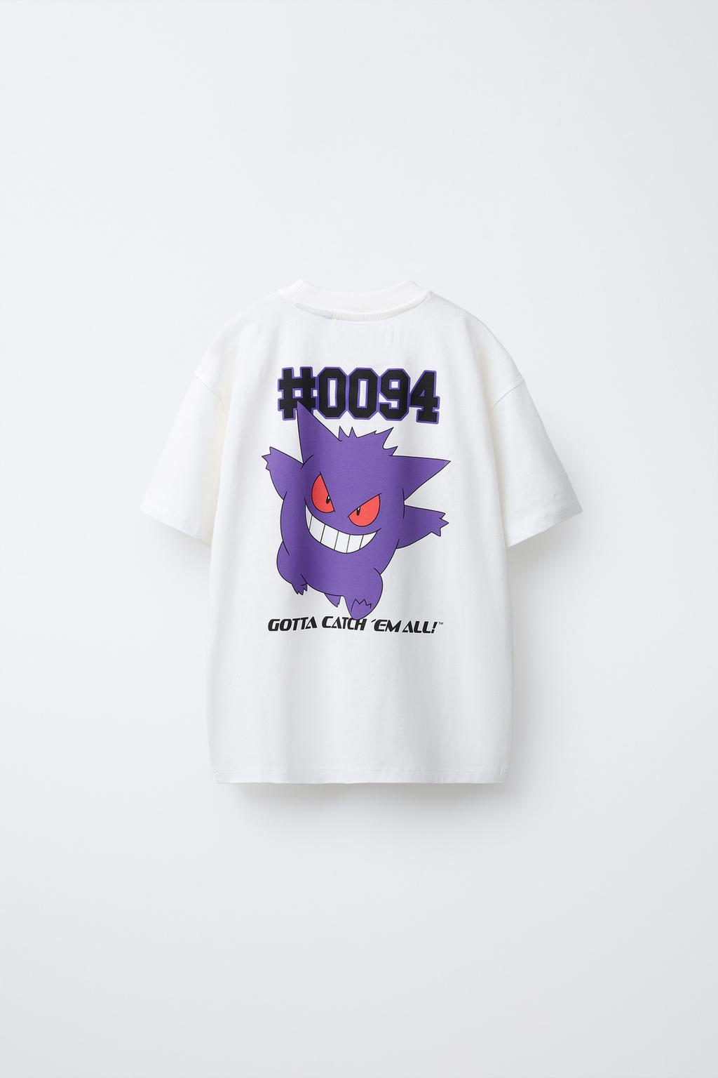 ФУТБОЛКА С ПРИНТОМ GENGAR POKÉMON ™