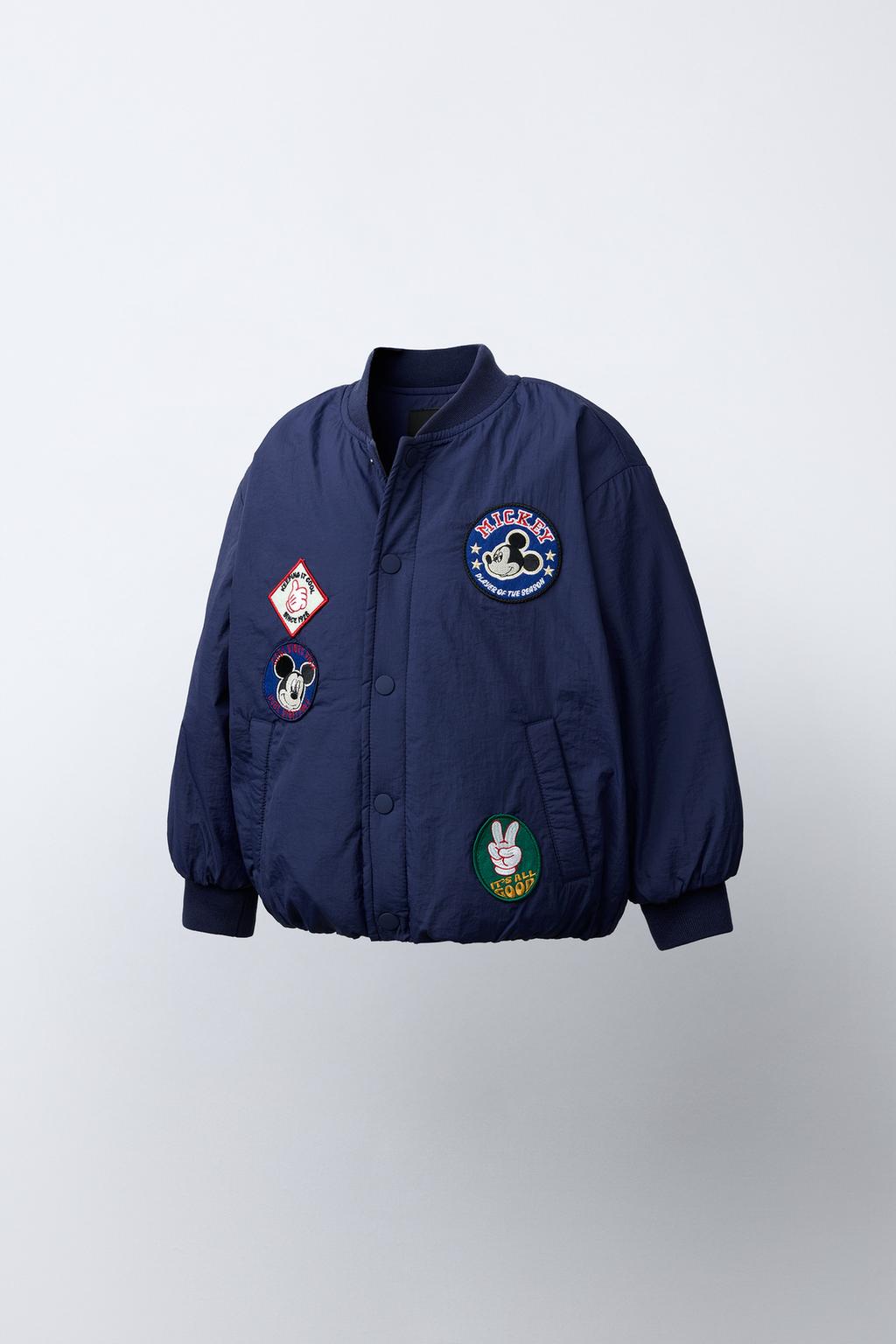 БОМБЕР С НАШИВКАМИ MICKEY MOUSE © DISNEY