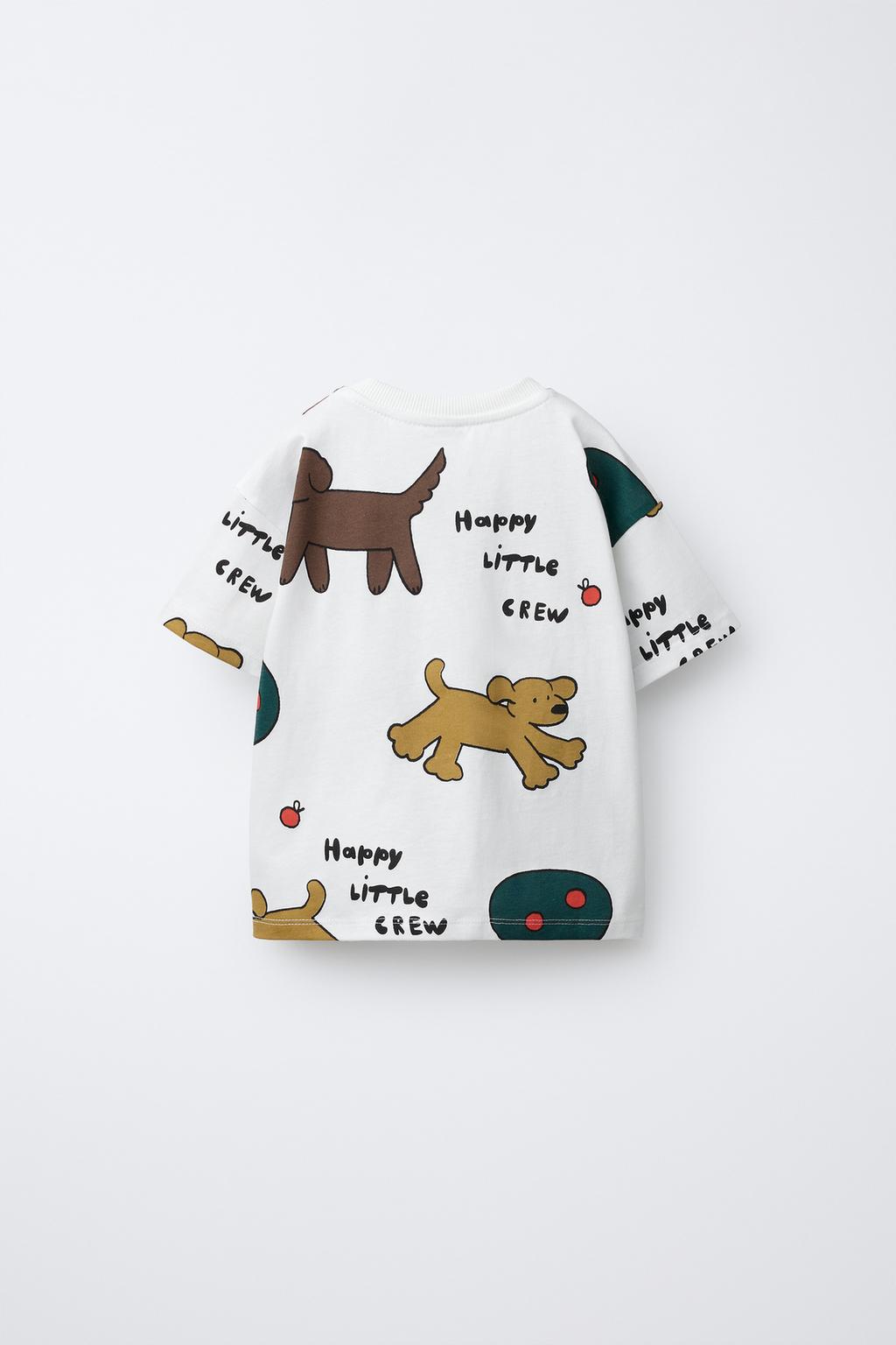 ФУТБОЛКА С ПРИНТОМ «СОБАКА»