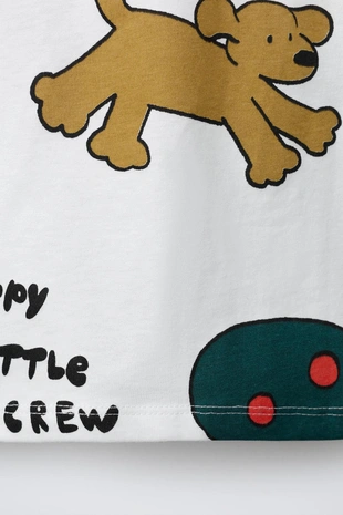 Футболка с принтом «собака»- Заказать в России