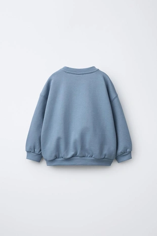 Толстовка с вышивкой животного