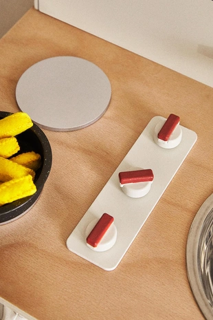 Детская деревянная игровая кухня- Заказать в России