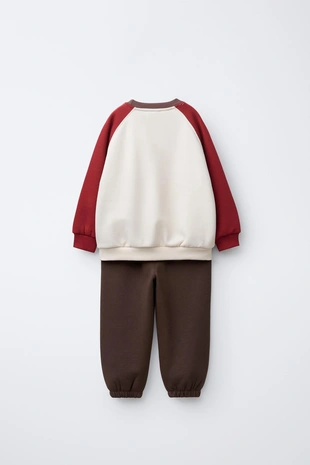 Комплект для бега: толстовка и брюки-джоггеры OSITO в стиле колор-блок- Заказать в России