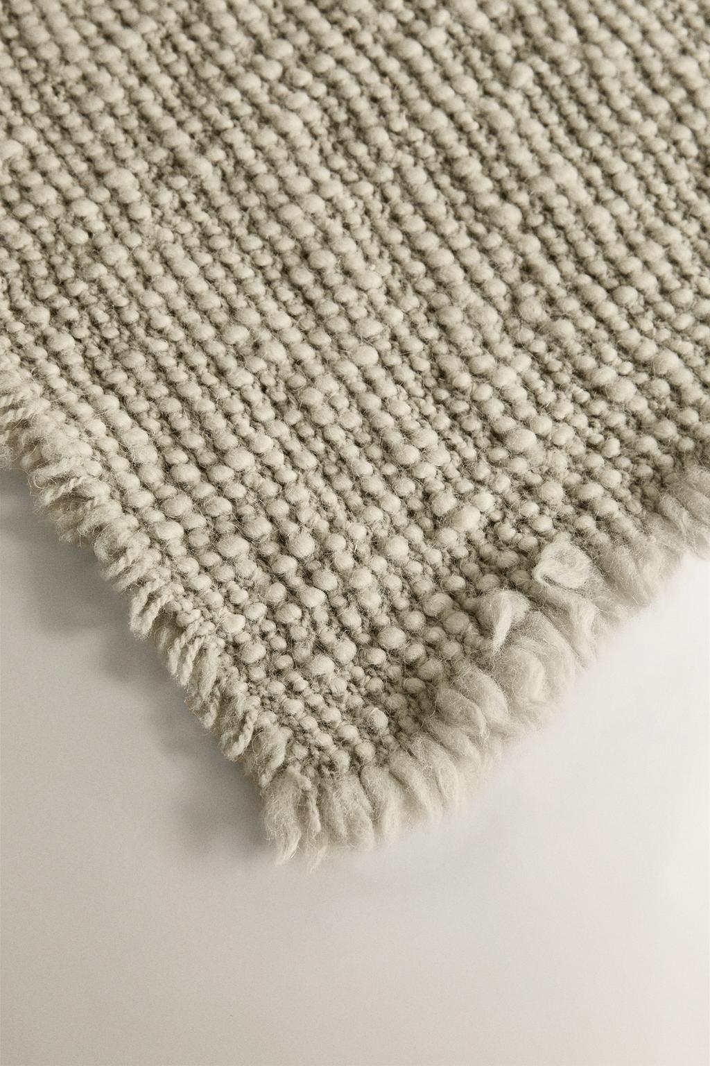 Плед из шерсти zara x society limonta