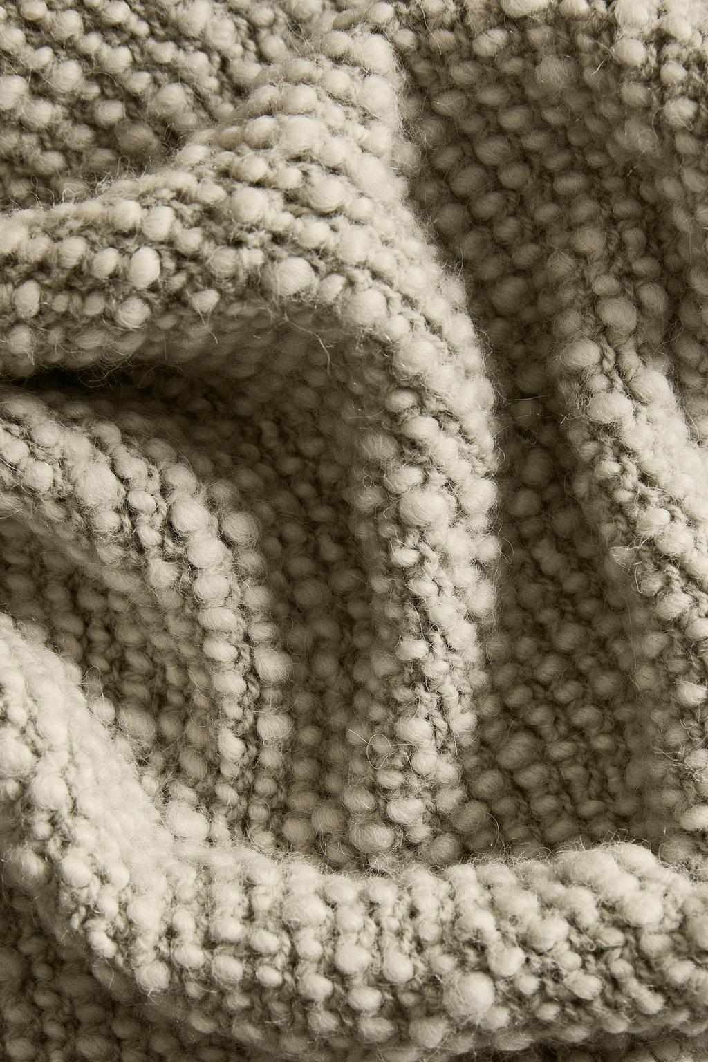 Плед из шерсти zara x society limonta