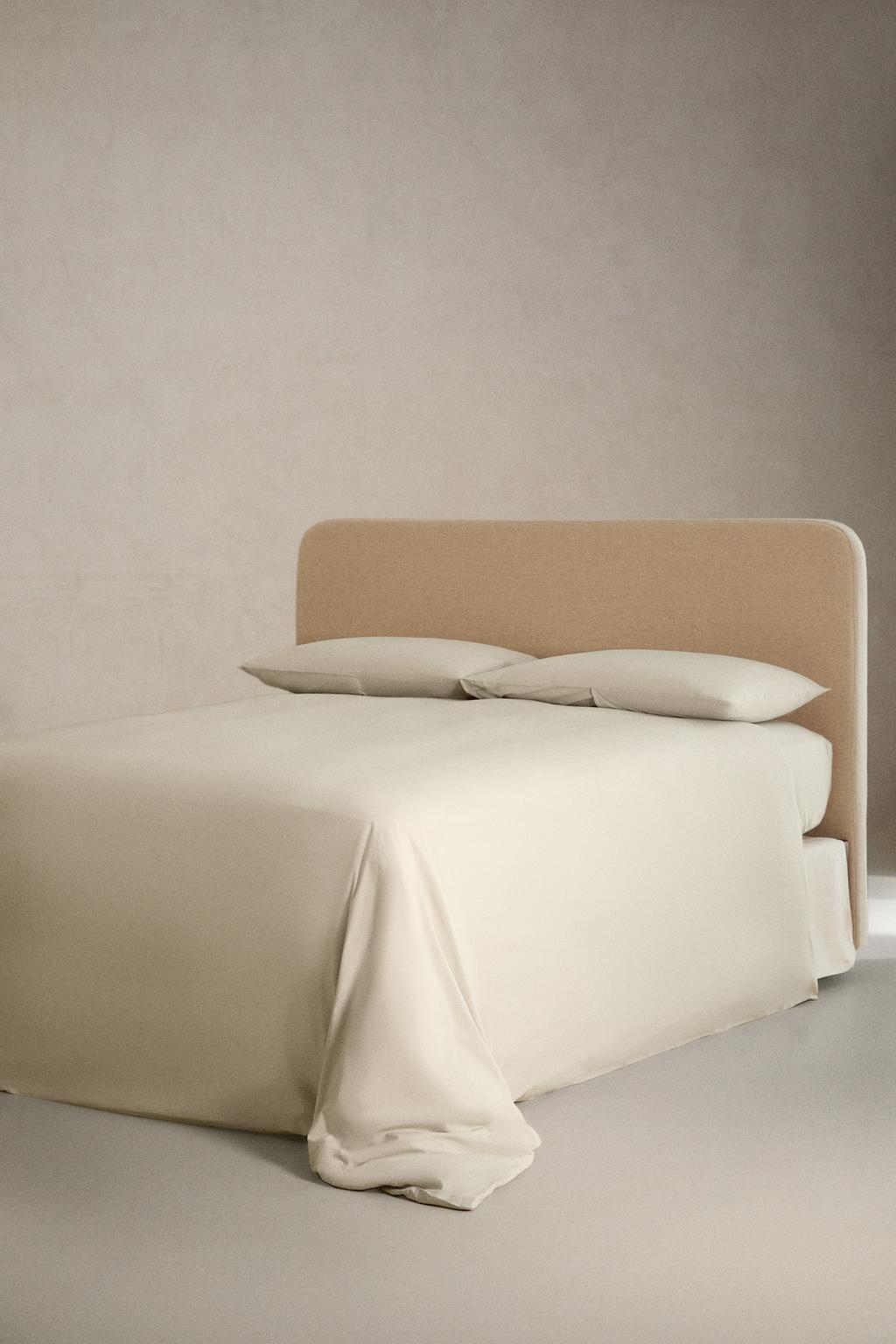 Простыня на резинке из миткого перкаля с эффектом стирки x society limonta