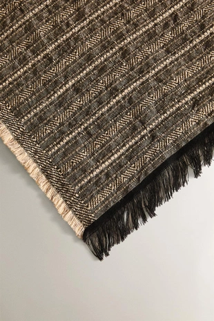 Плед из хлопка и льна- Заказать в России