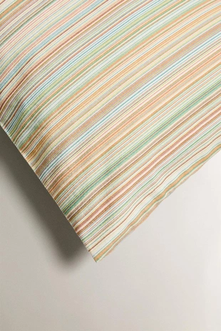 Чехол на подушку в полоску- Заказать в России