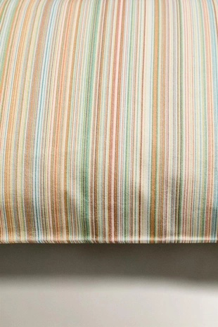 Чехол на подушку в полоску- Заказать в России