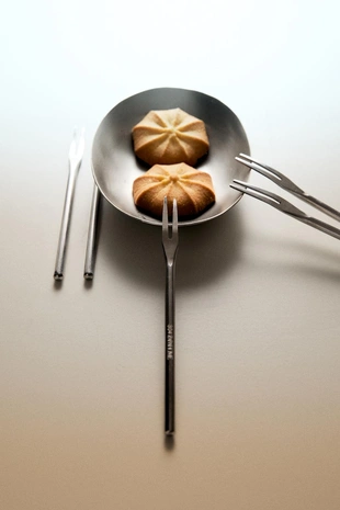 Набор столовых вилок из нержавеющей стали (набор из 6 штук)- Заказать в России