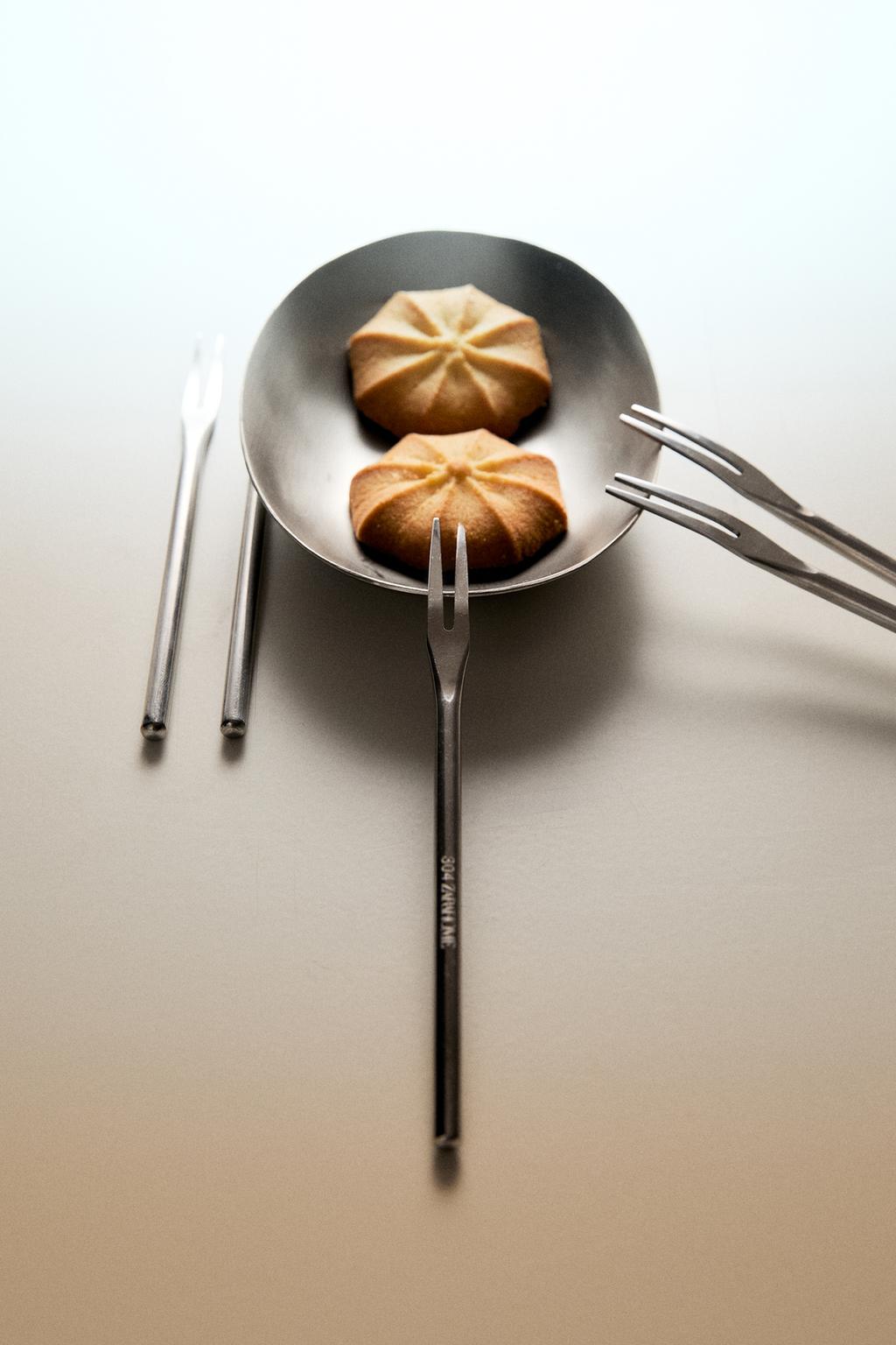 Набор столовых вилок из нержавеющей стали (набор из 6 штук)