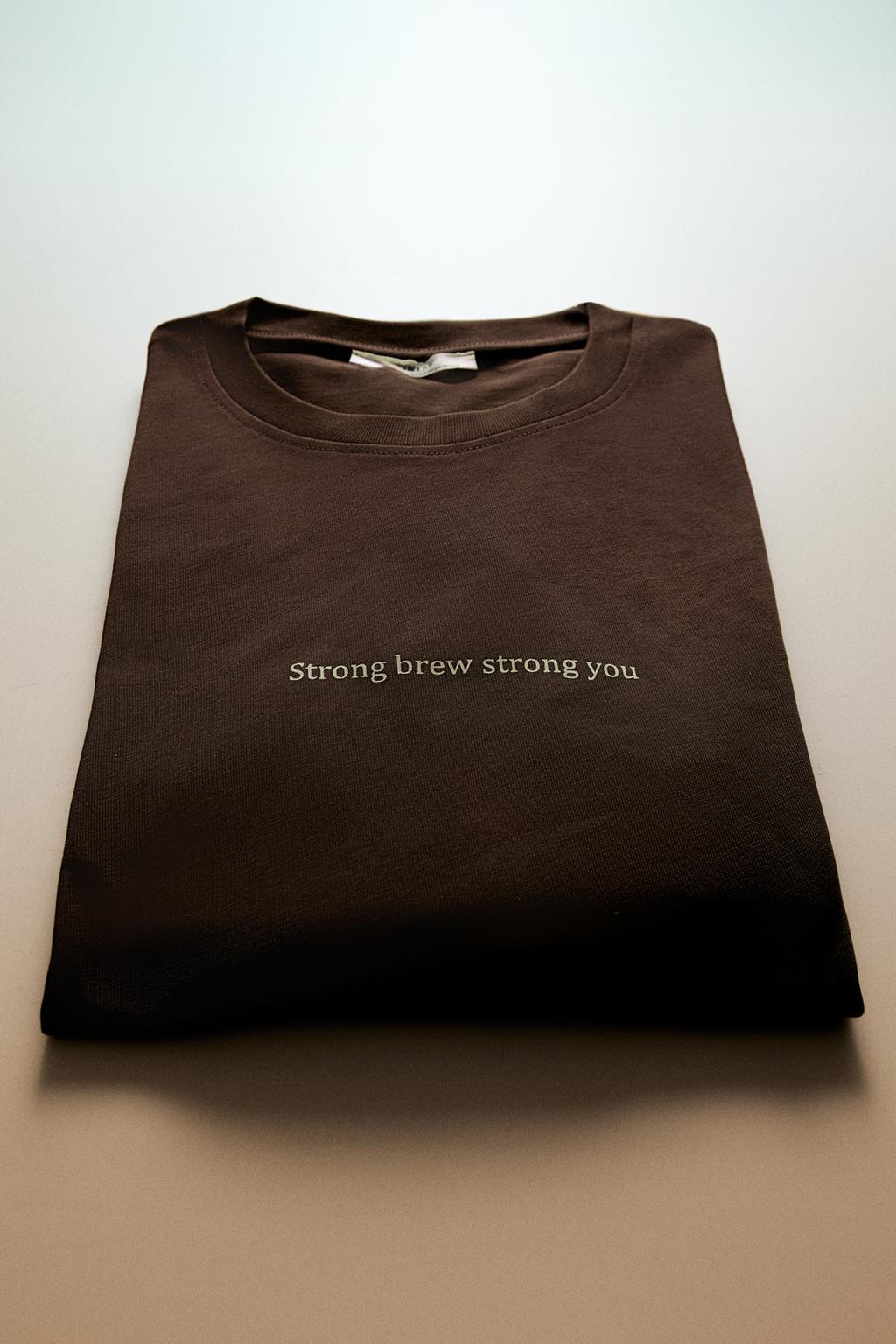 Футболка с длинным рукавом и лозунгом