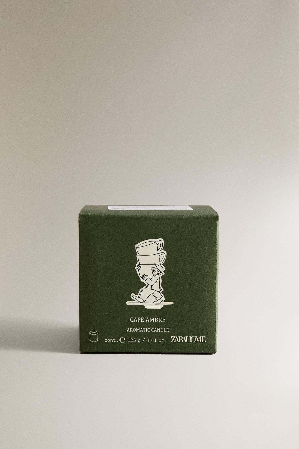 (125 г) ароматическая свеча café ambre