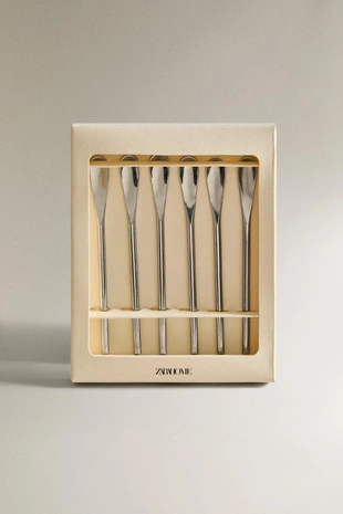 Набор кофейных ложек (набор из 6 штук)- Заказать в России