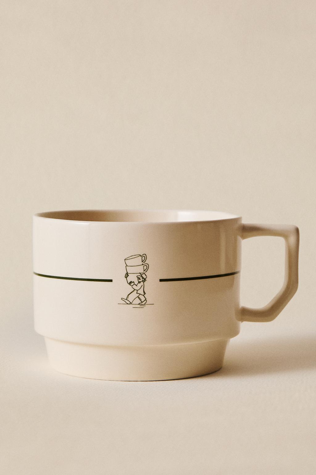 Кружка из камфареной глины