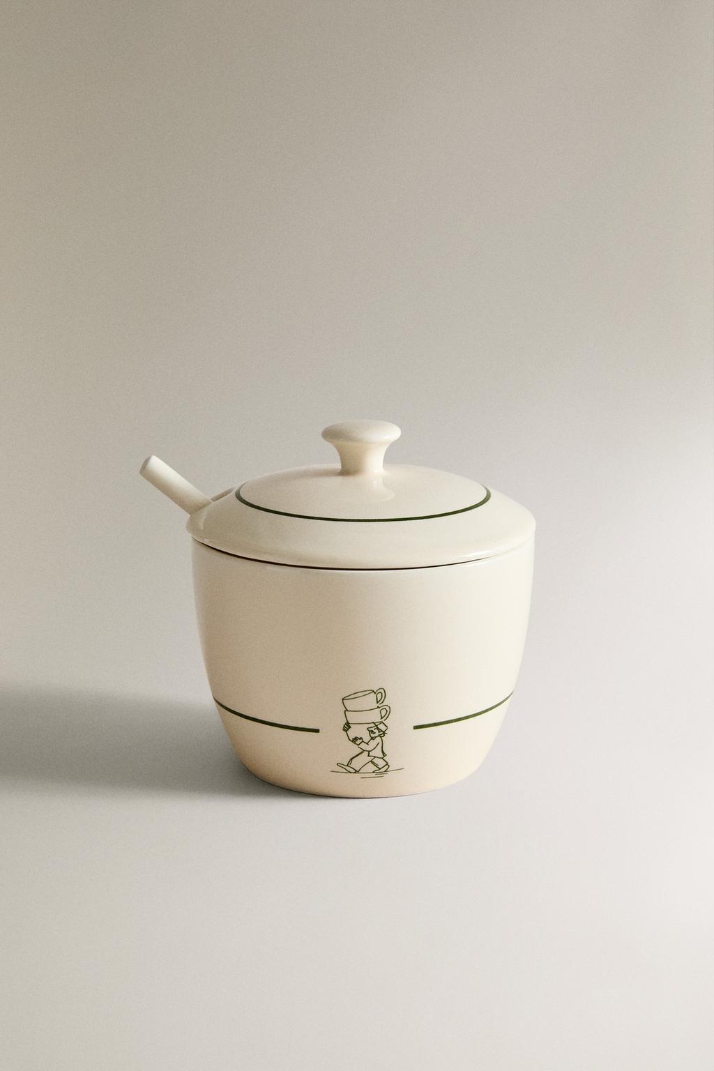 Керамическая сахарница café