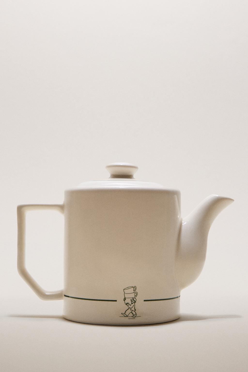 Фарфоровый чайник café