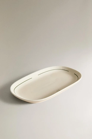 Керамическое блюдо для сервировки в кафе- Заказать в России