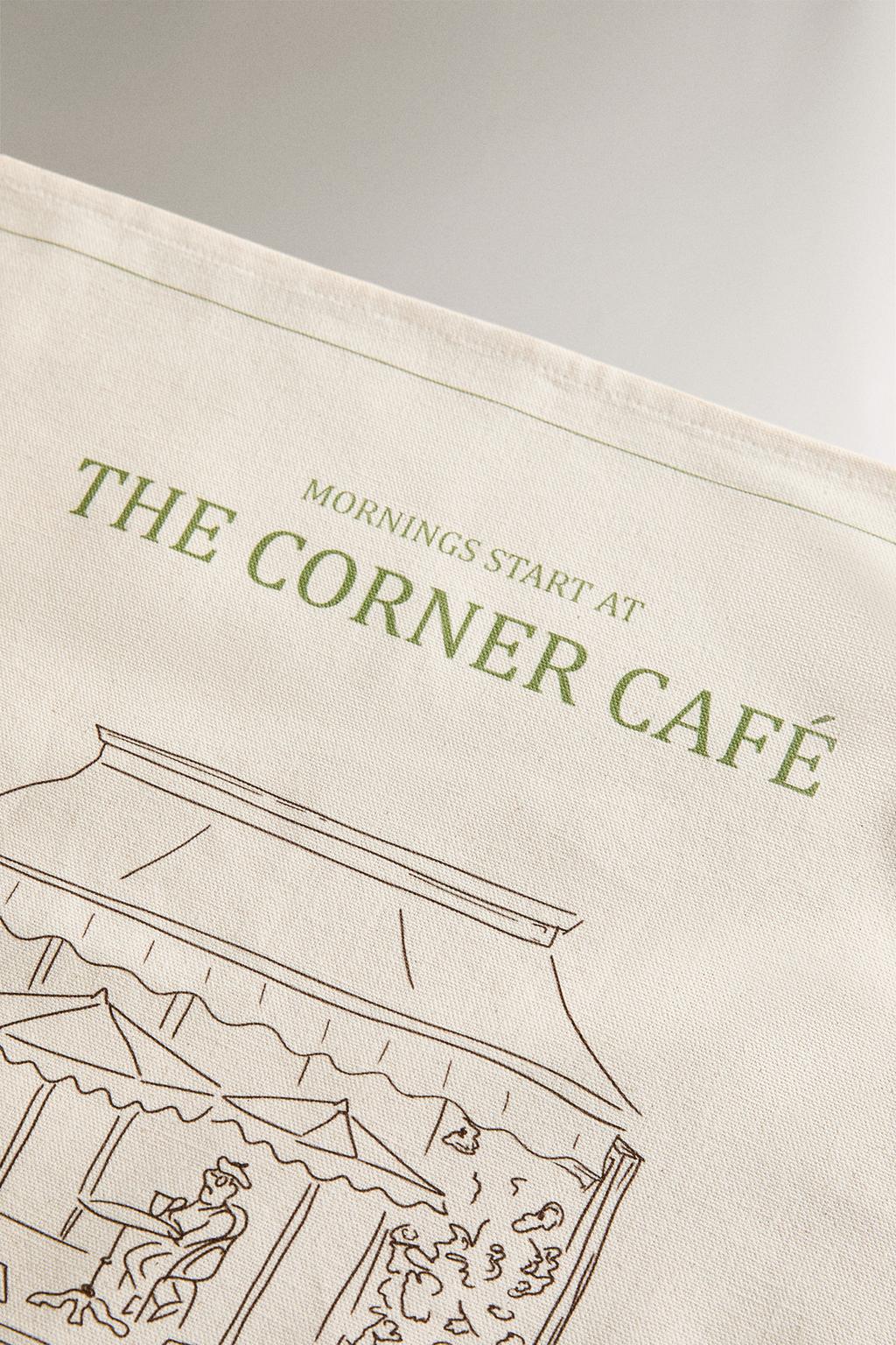 Набор хлопковых кухонных полотенец café (набор из 2 шт.)