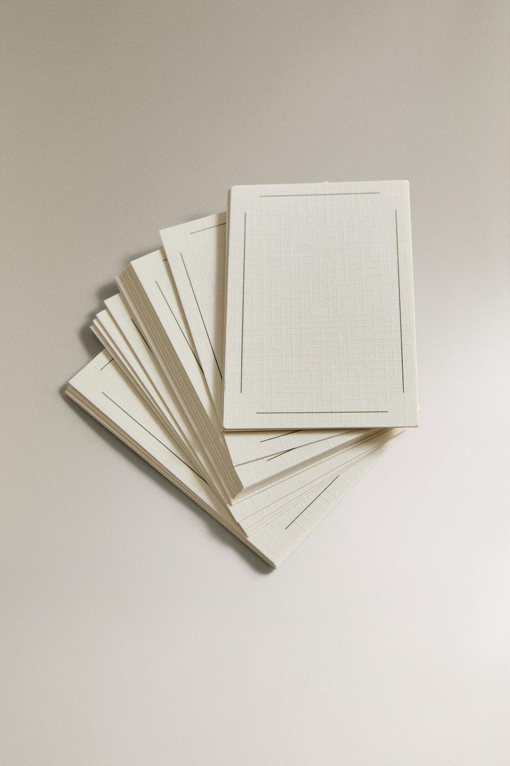 Набор деревянных держателей для мест и карточек