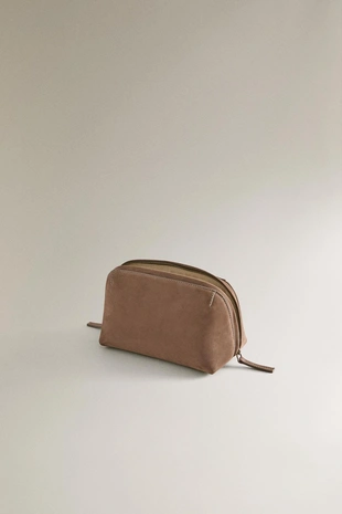 Косметичка из замши- Заказать в России