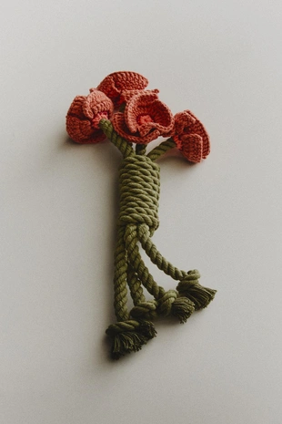 Игрушка для домашних животных поппи букет- Заказать в России