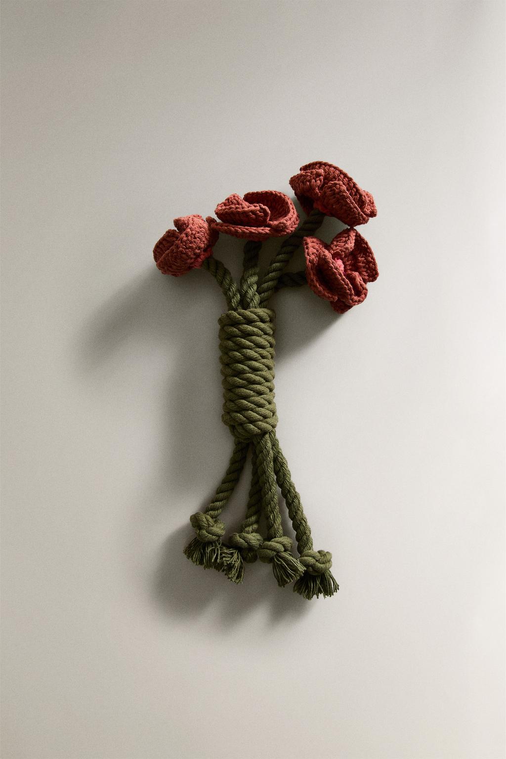 Игрушка для домашних животных поппи букет