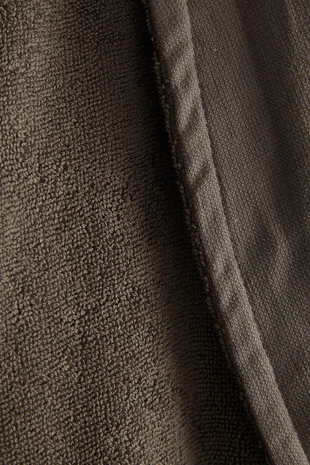 Хлопковый халат с нашивками из ткани- Заказать в России