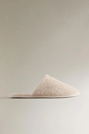 Тапочки для ванной из махровой ткани- Заказать в России