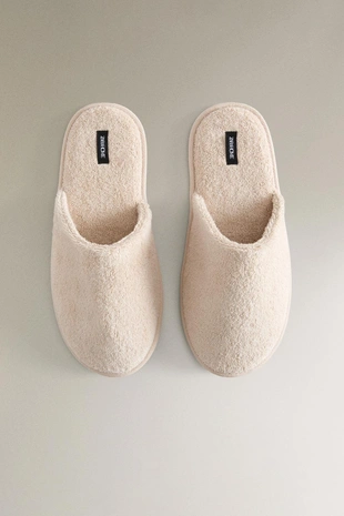 Тапочки для ванной из махровой ткани- Заказать в России