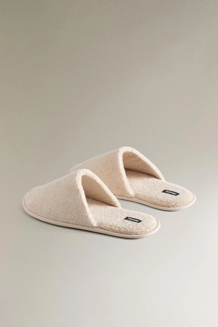 Тапочки для ванной из махровой ткани- Заказать в России