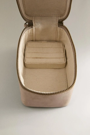 Маленькая кожаная ювелирная коробка для путешествий- Заказать в России